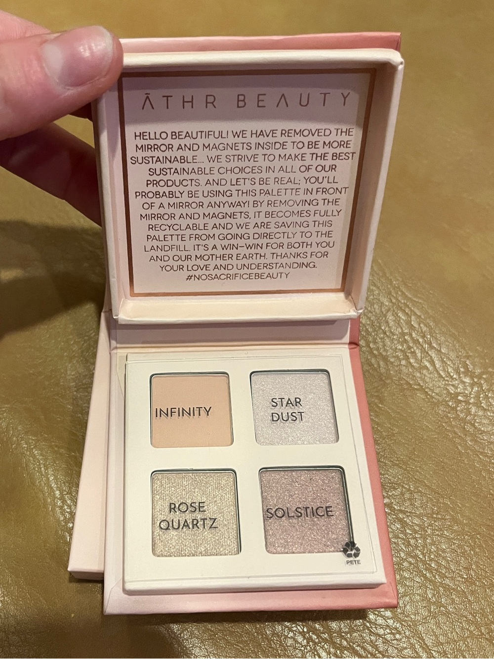 Athr Rose Quartz Eyeshadow Palette